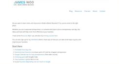 Desktop Screenshot of jameswoo.net