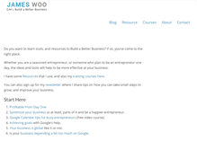 Tablet Screenshot of jameswoo.net
